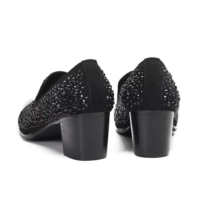 Luxe Exotic Leather Slip-on Dress Shoes