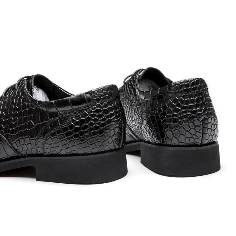 Luxury CrocGloss Classic Brogue Dress Shoes