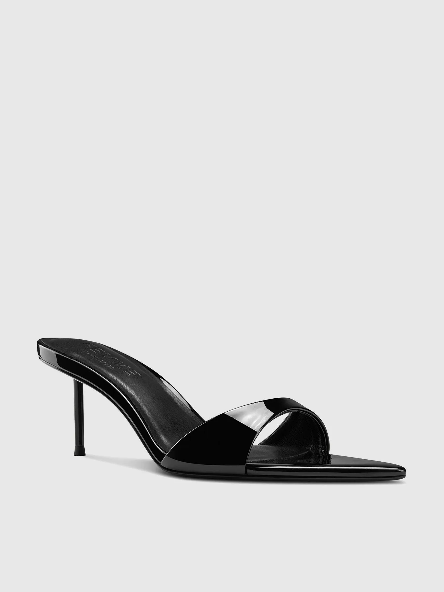 Marseille Slipper - Black Patent
