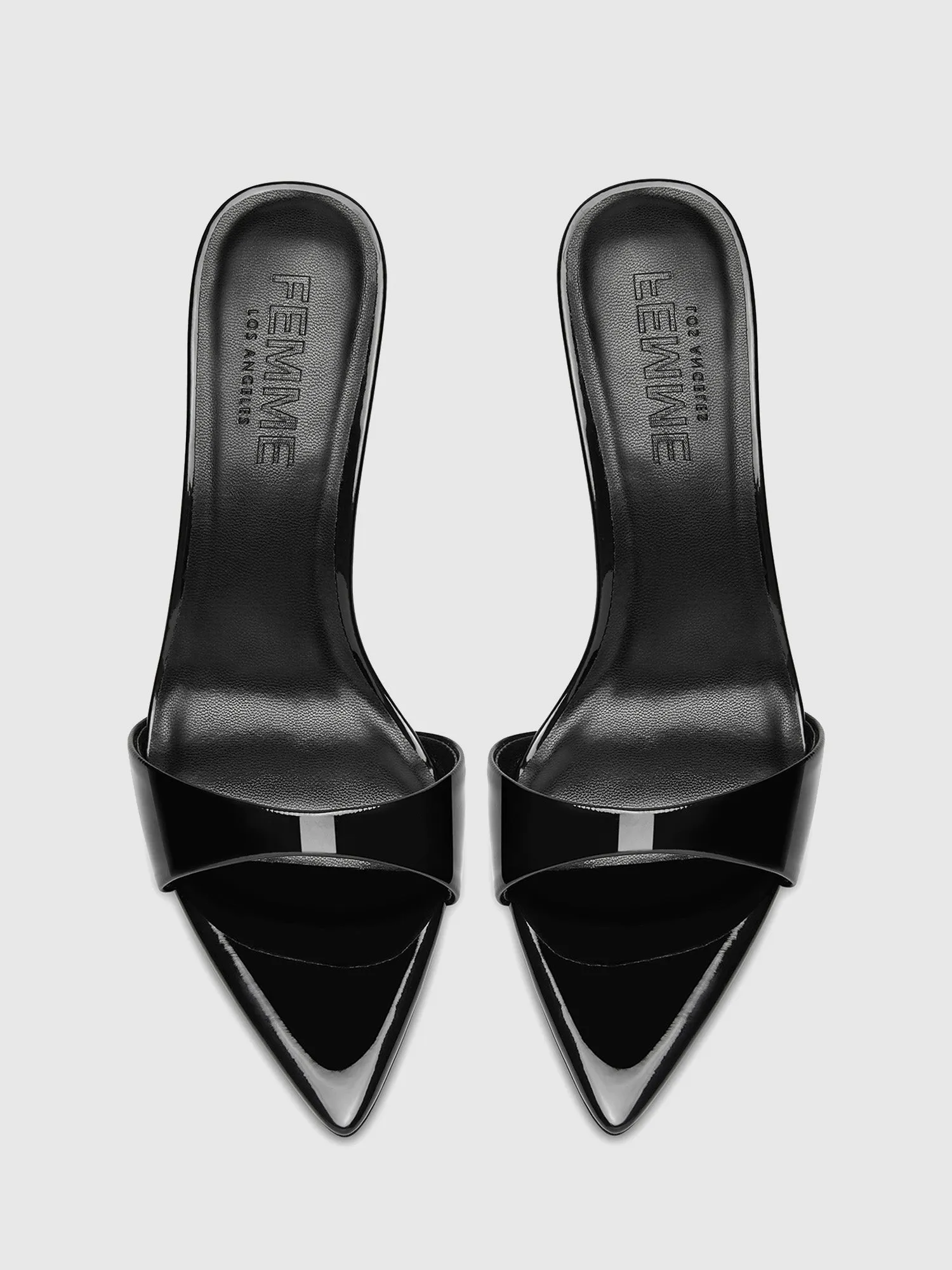 Marseille Slipper - Black Patent