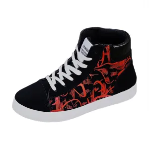 Mens Breathable Slip On Dress Shoes Slip On Lightweight Breathable Fashion Sneaker Elastic Fly Woven Mesh Shoes