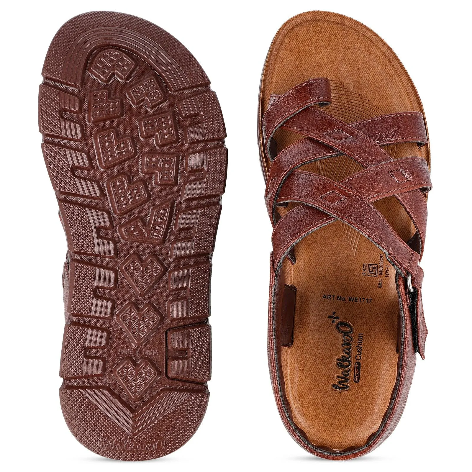 Men's Fisherman Sandals  - WE1717 TAN