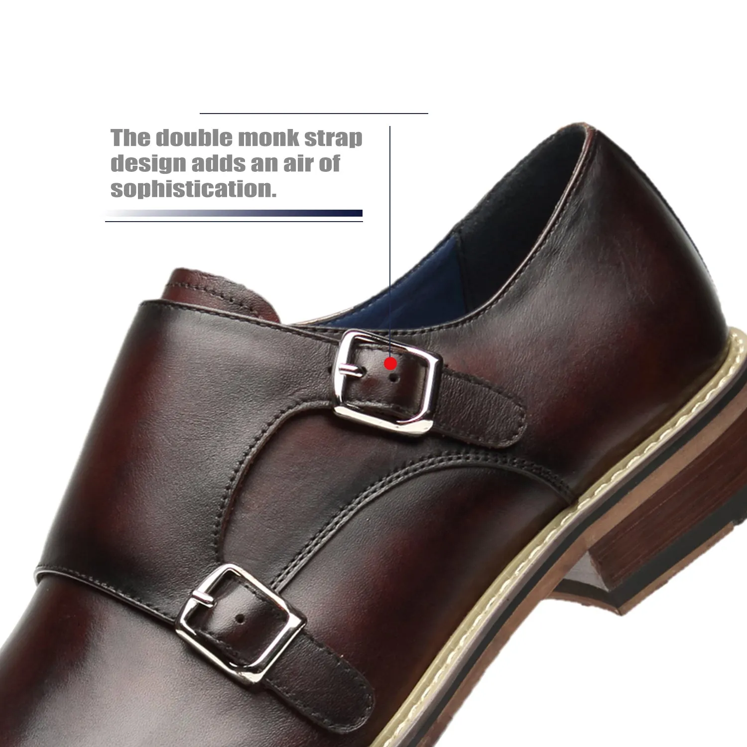 Men's Monk Strap Mendez-1-darkbrown