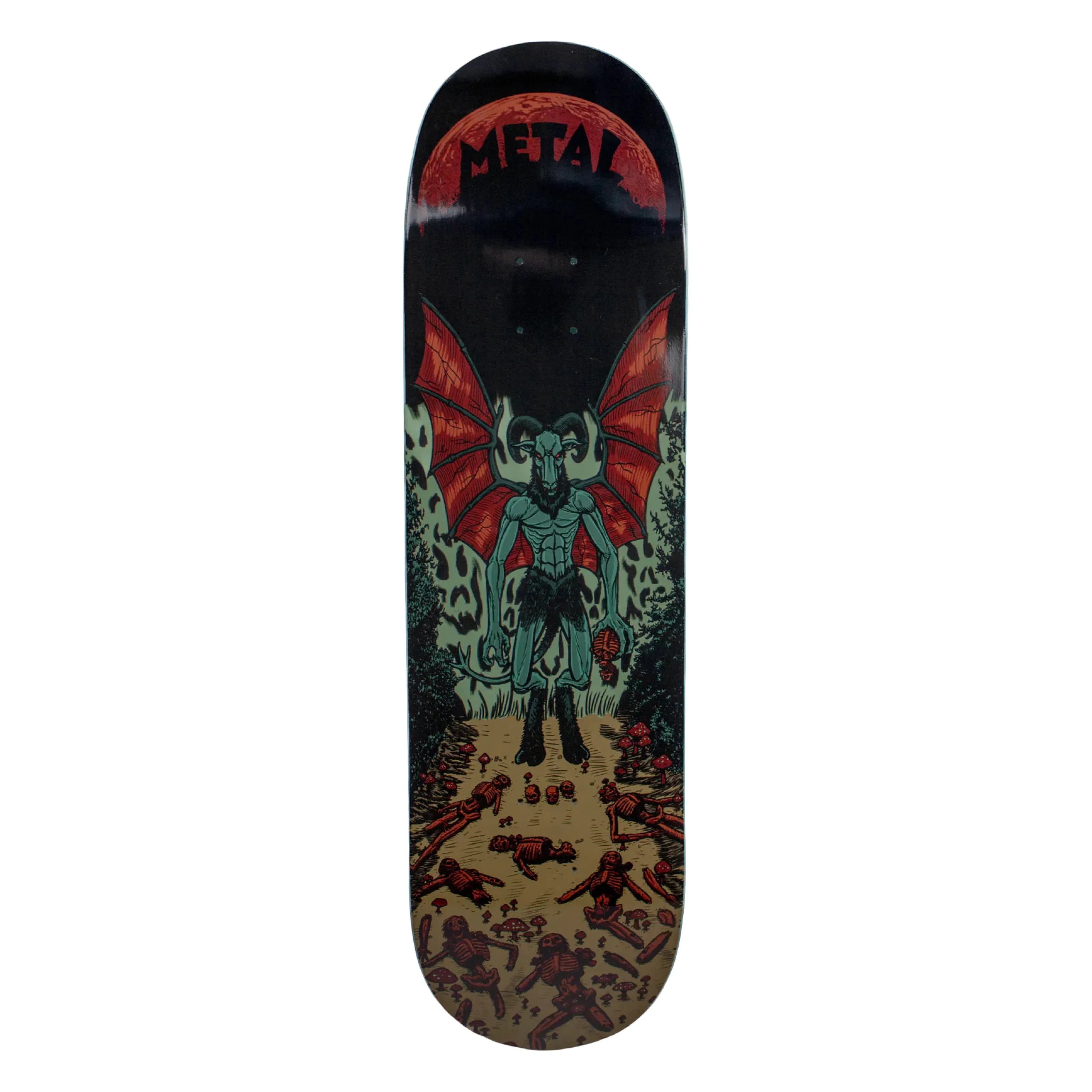 Metal Jersey Devil Team Deck 8.6