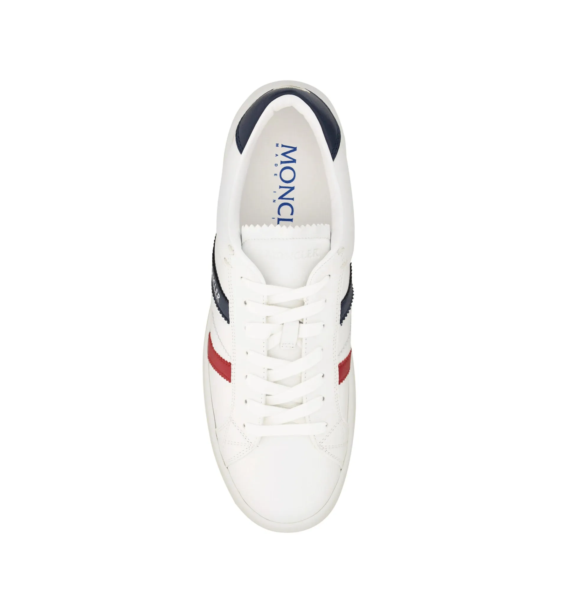 Moncler White Monaco M Men's Sneakers