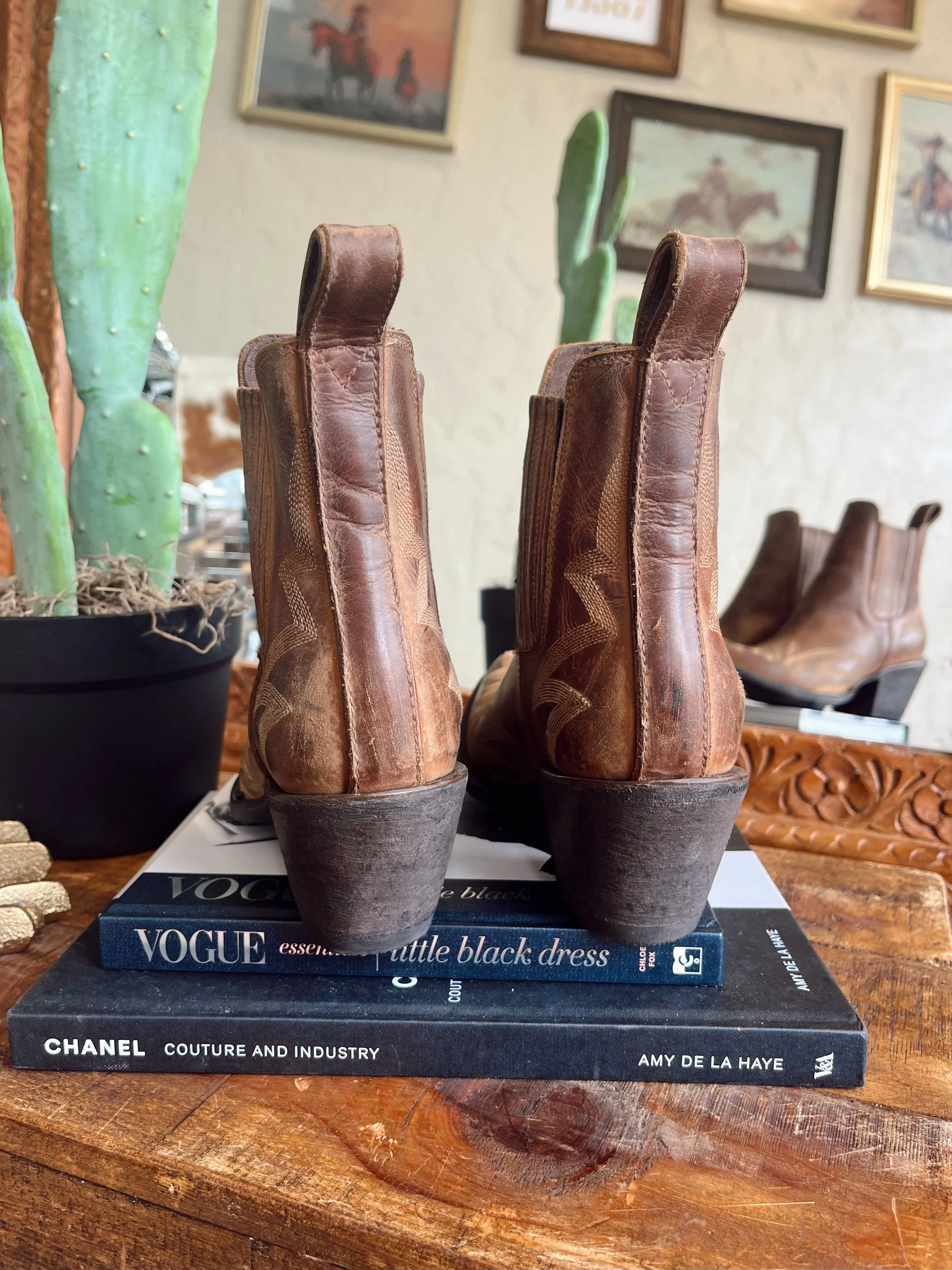 Old Gringo Gaucho Booties in Honey