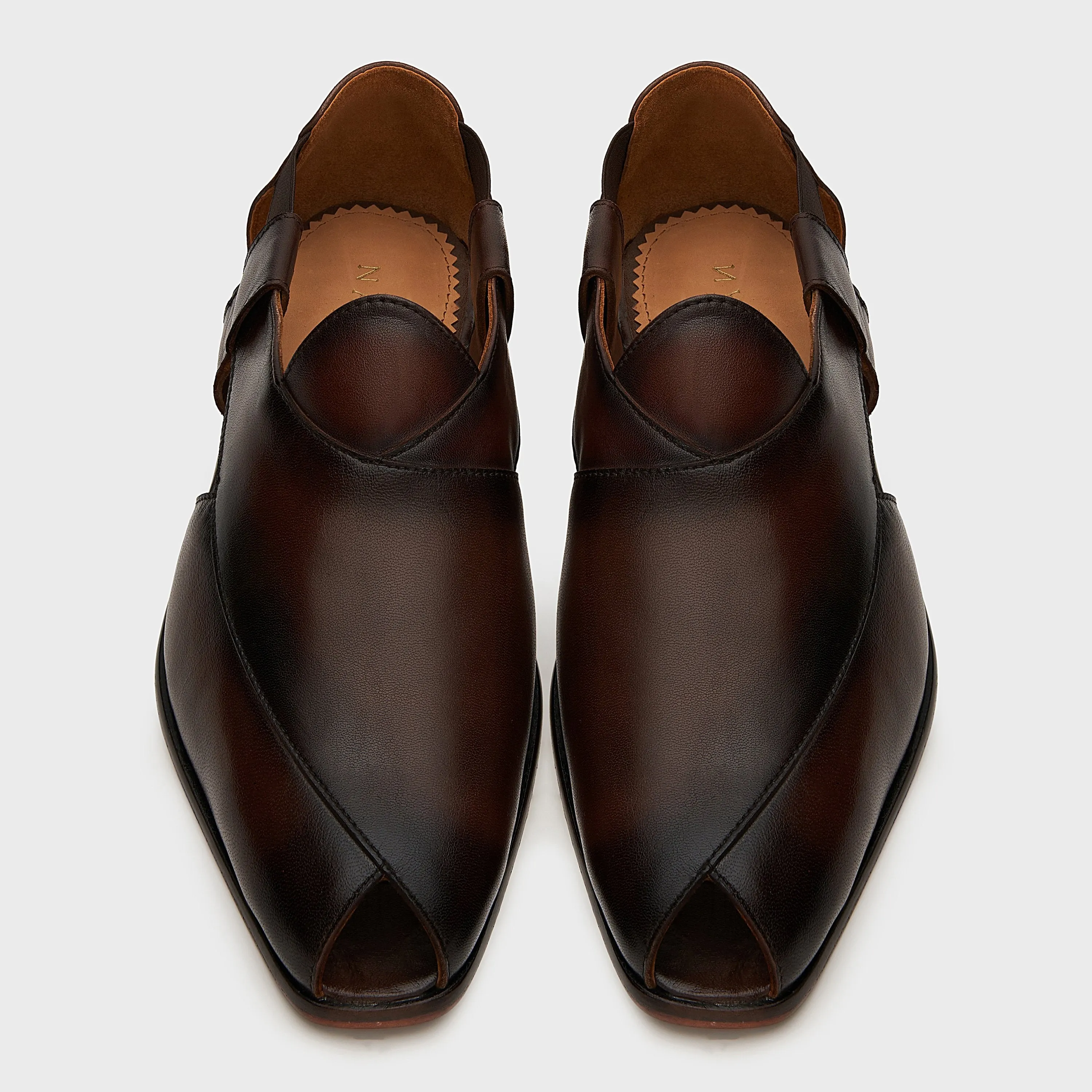 Peshauri | Choco Brown Leather