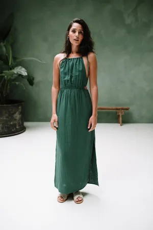priya maxi dress green