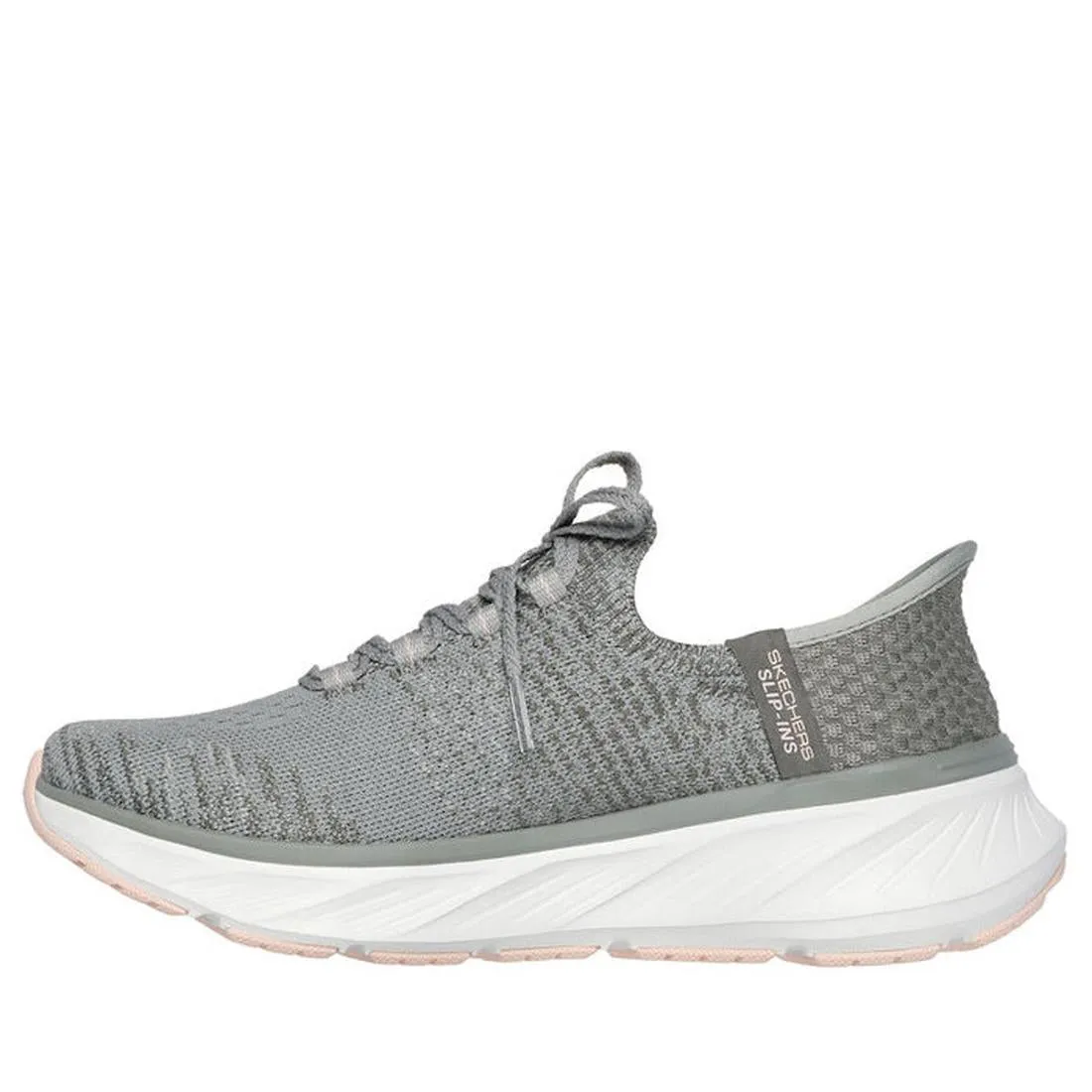 Skechers Slip In Edgeride Impression Green Orange Trainer