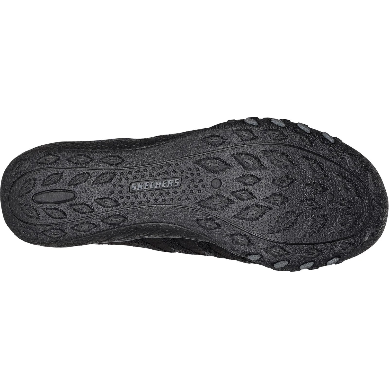 Skechers Womens Breathe-Easy Roll-With-Me Trainers - Black
