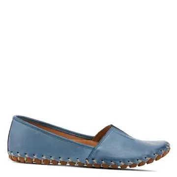 Spring Step Kathaleta Shoe - Blue Leather