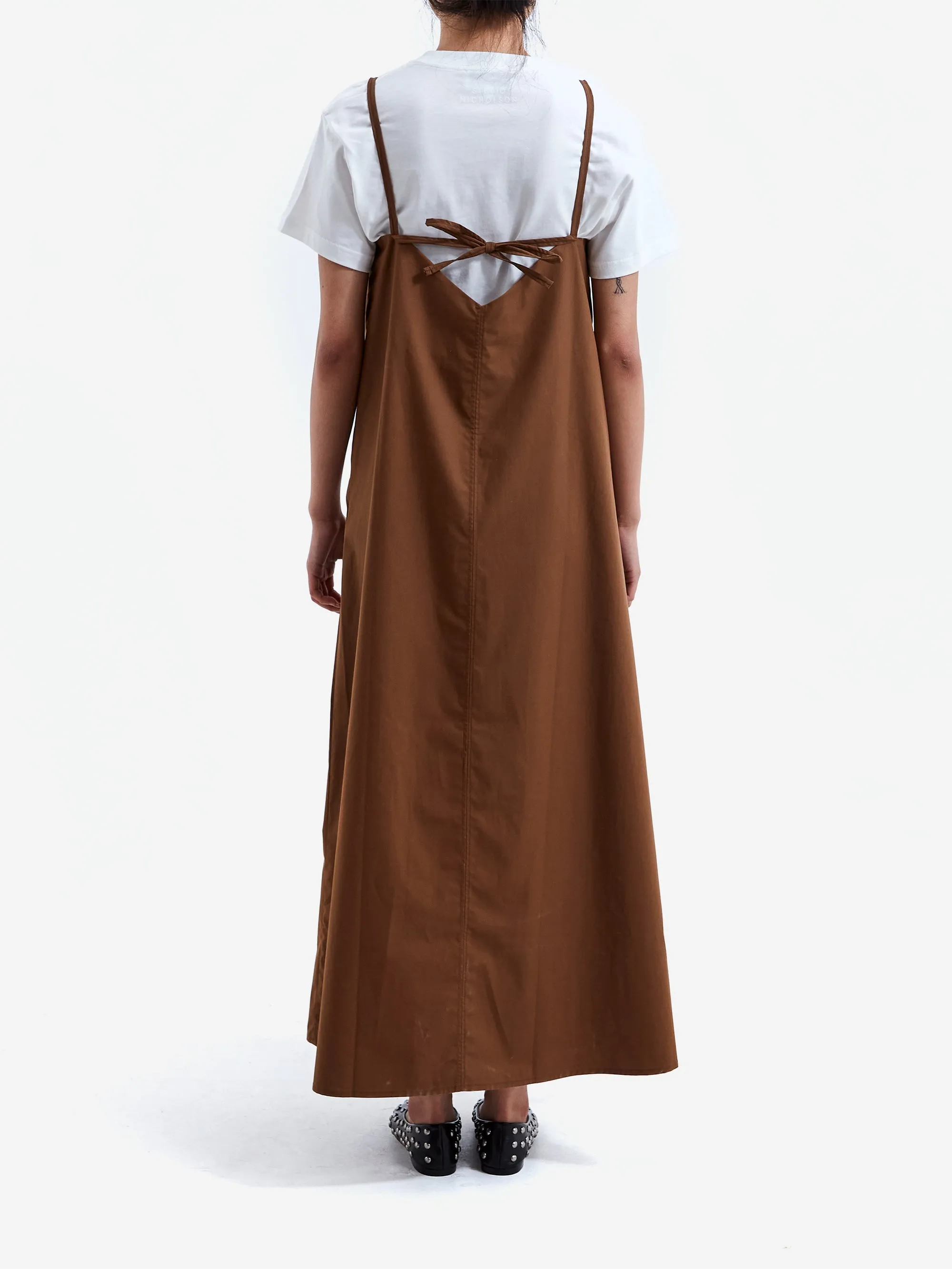 Studio Nicholson Oma Slip Dress - Almond