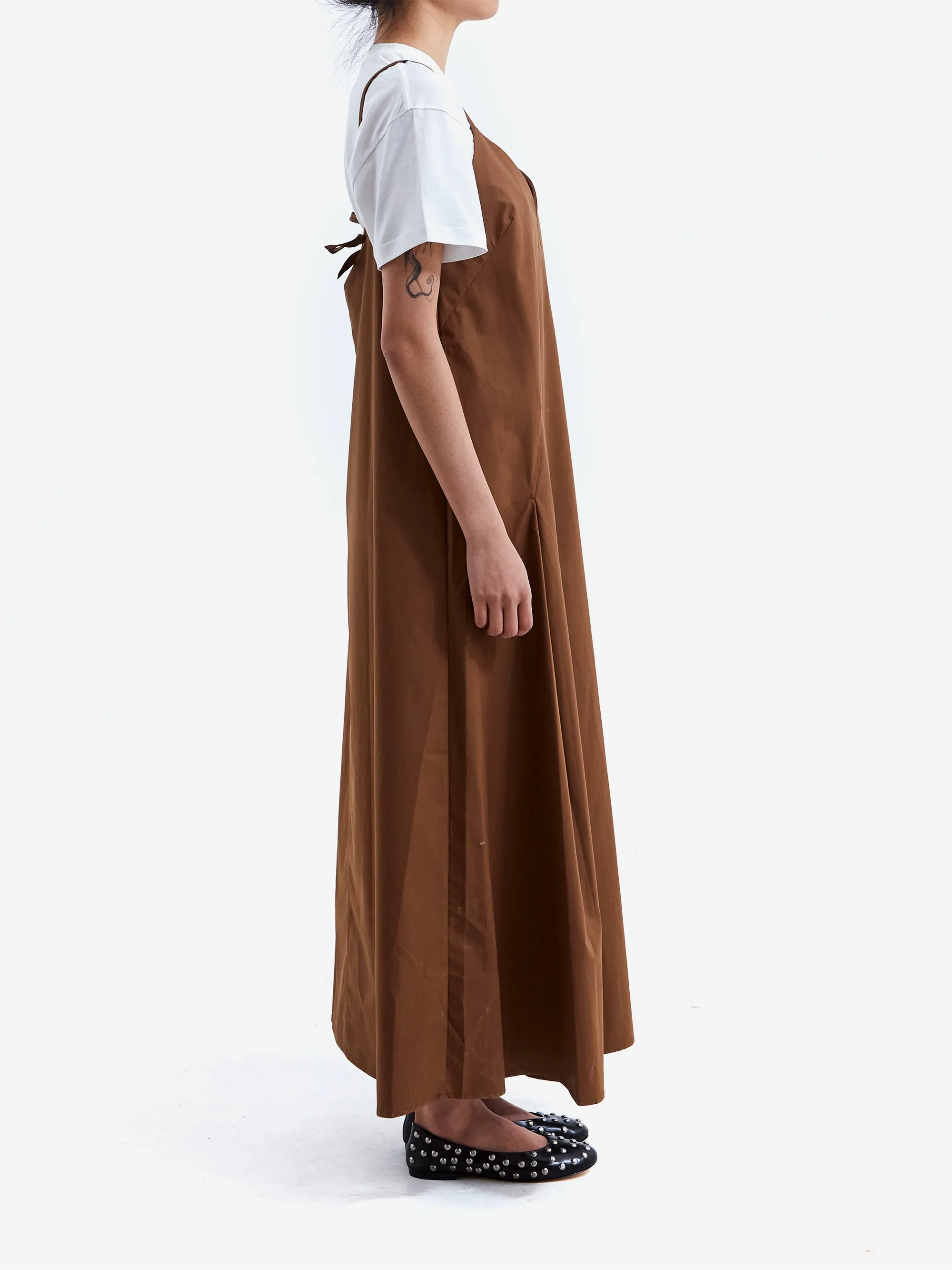 Studio Nicholson Oma Slip Dress - Almond
