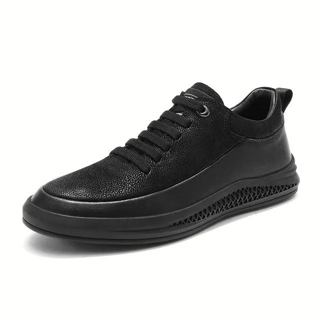 West Louis Air Style Breathable Leather Sport Sneakers