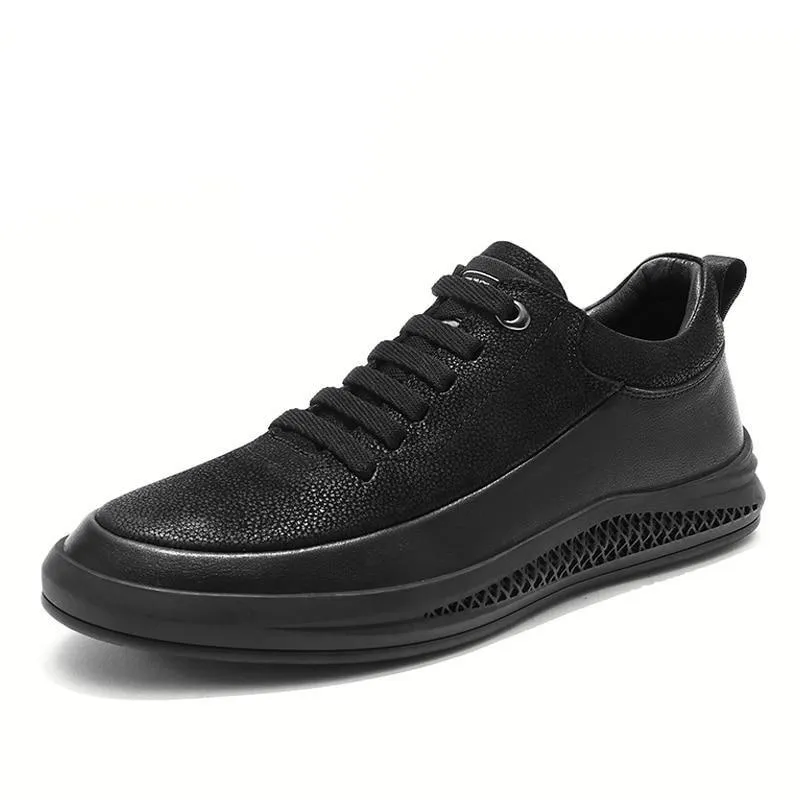 West Louis Air Style Breathable Leather Sport Sneakers