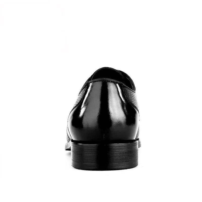 West Louis Breathable Genuine Leather Dress Shoes
