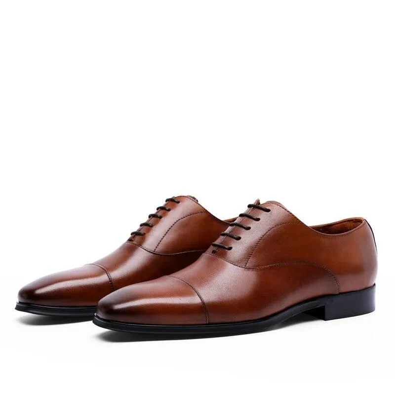 West Louis British Business Office Leather Oxford Shoes