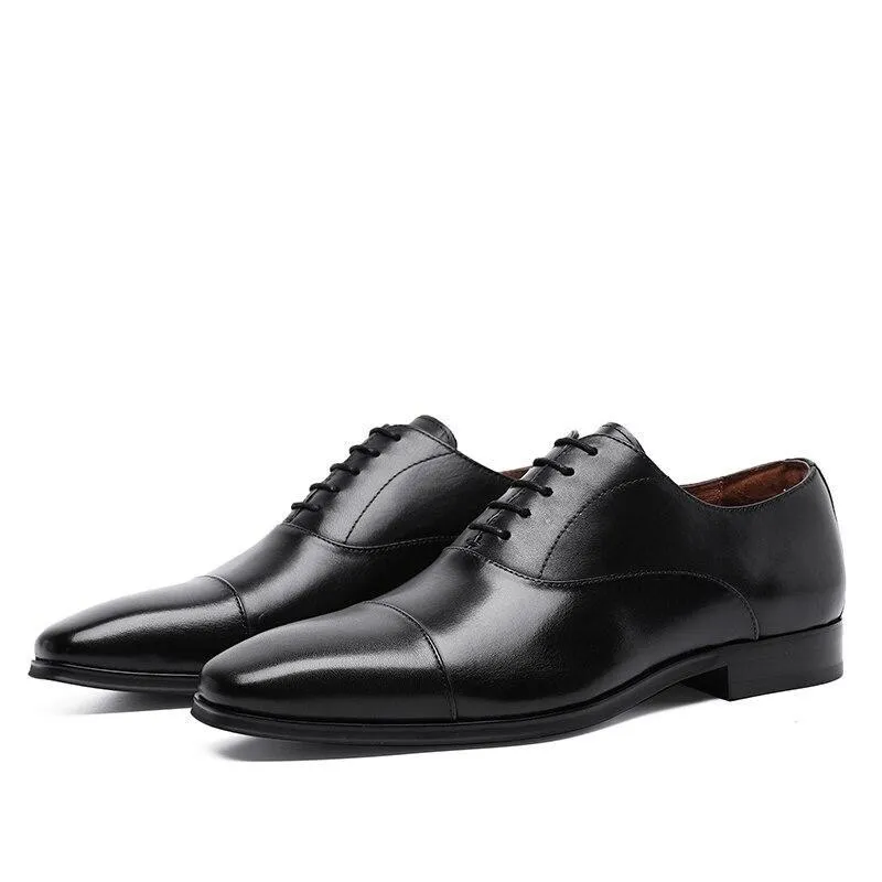 West Louis British Business Office Leather Oxford Shoes