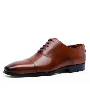 West Louis British Business Office Leather Oxford Shoes