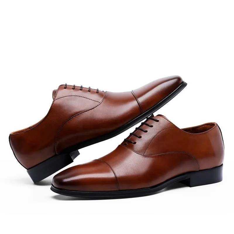 West Louis British Business Office Leather Oxford Shoes