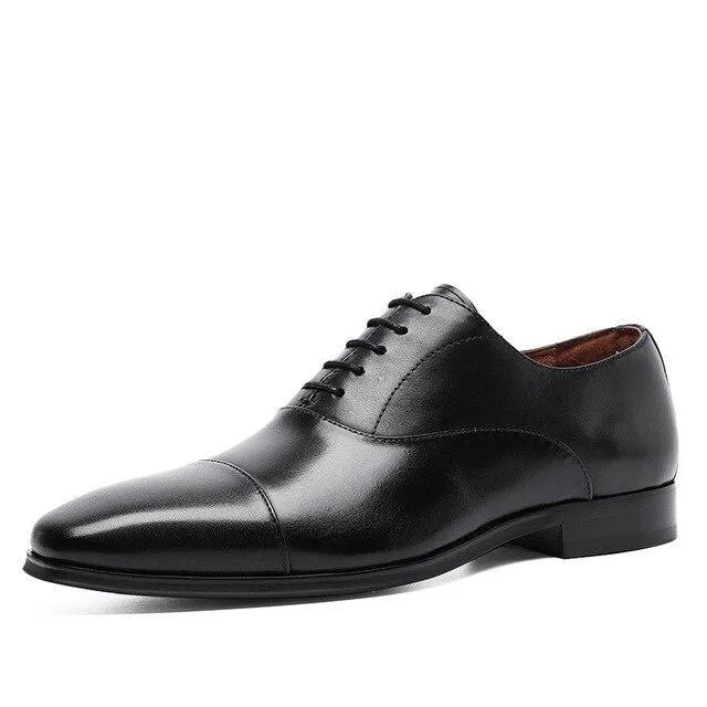 West Louis British Business Office Leather Oxford Shoes
