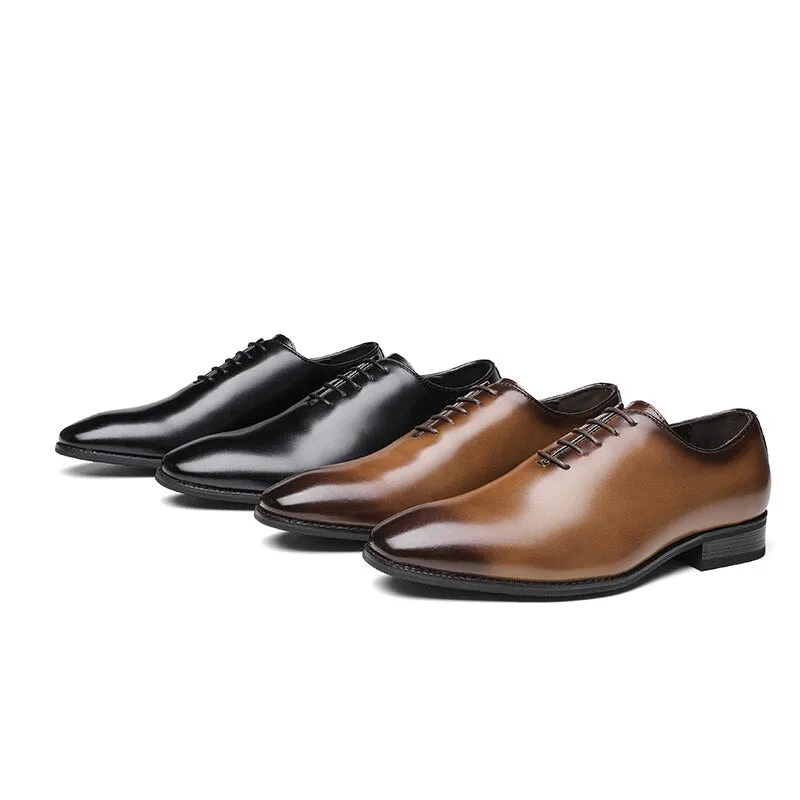 West Louis British Gentleman Genuine Leather Classic Dress Shoes