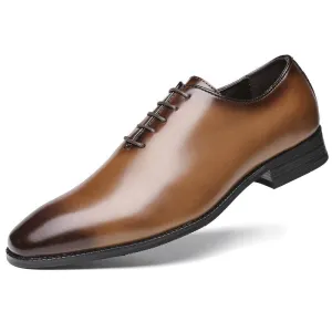 West Louis British Gentleman Genuine Leather Classic Dress Shoes