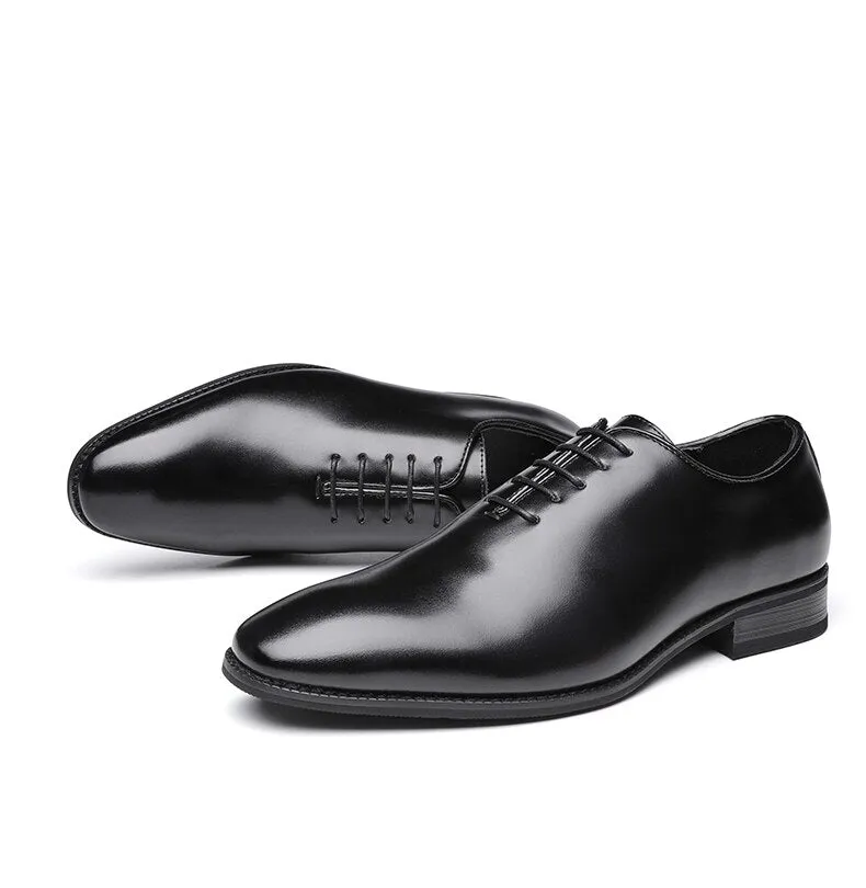 West Louis British Gentleman Genuine Leather Classic Dress Shoes