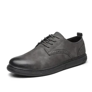 West Louis Bullock Style Leather Shoes