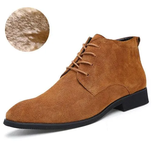 West Louis Genuine Ankle Boots Breathable High Top Shoes