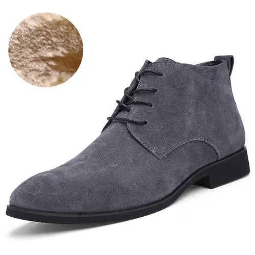 West Louis Genuine Ankle Boots Breathable High Top Shoes