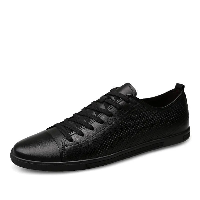 West Louis Genuine Leather Breathable Comfortable Shoes
