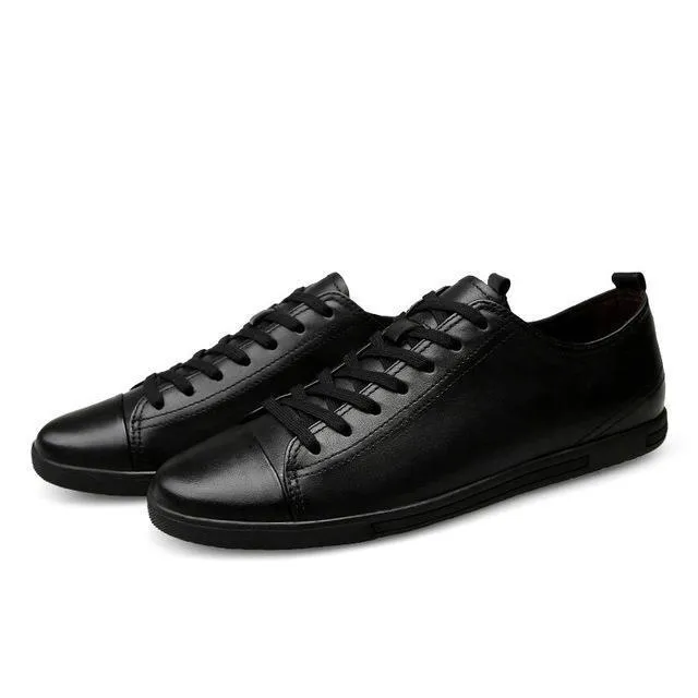 West Louis Genuine Leather Breathable Comfortable Shoes