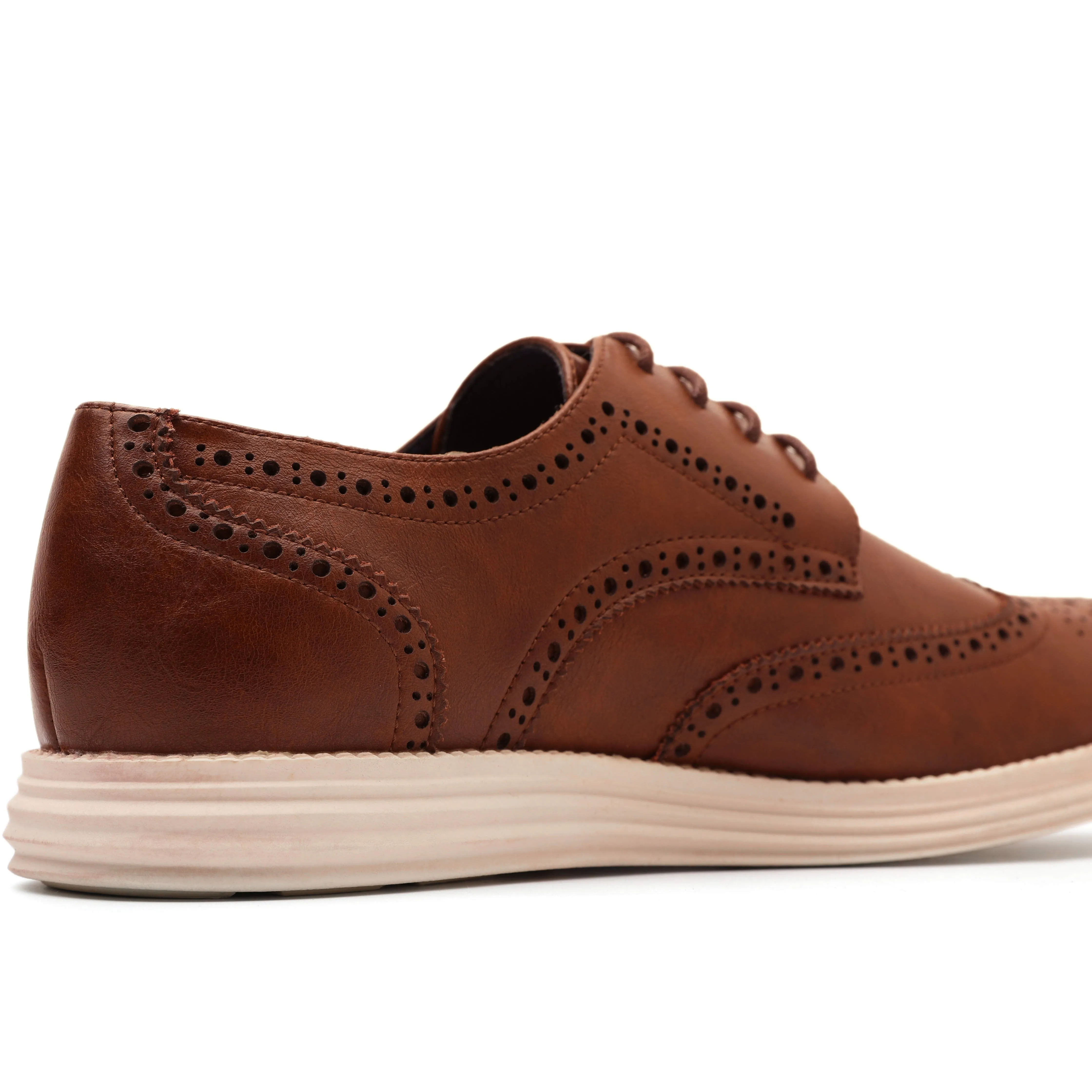 West Louis Genuine Leather Brogue Business Style Elegant Shoes