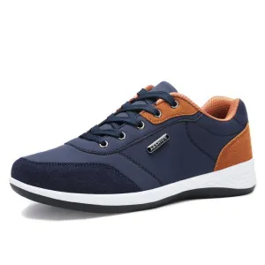 West Louis Lace-Up Microfiber Leather Sneakers