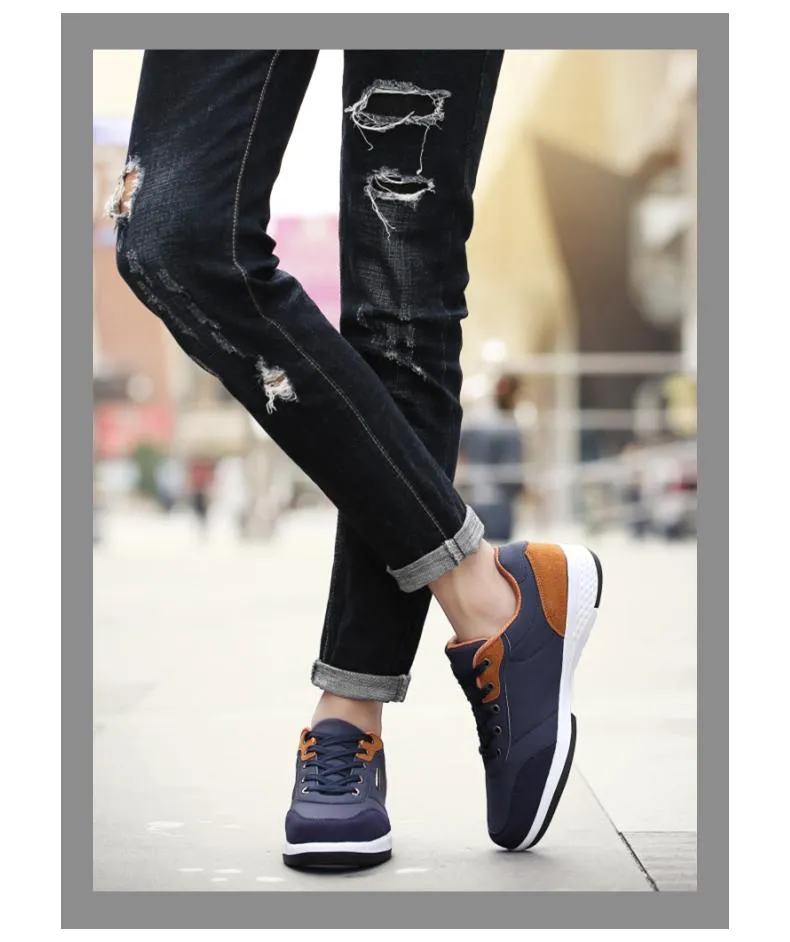 West Louis Lace-Up Microfiber Leather Sneakers