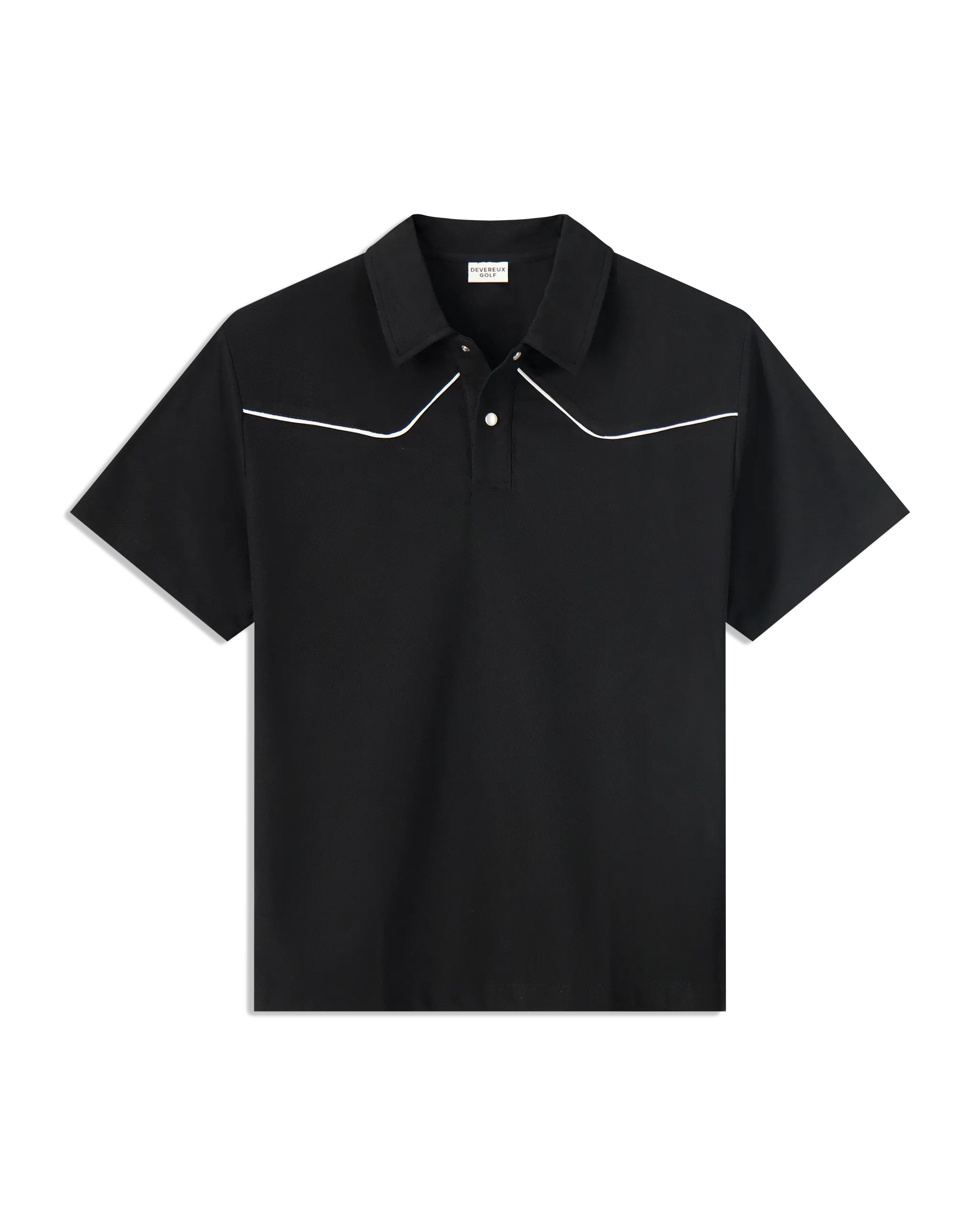 Western Polo - Black