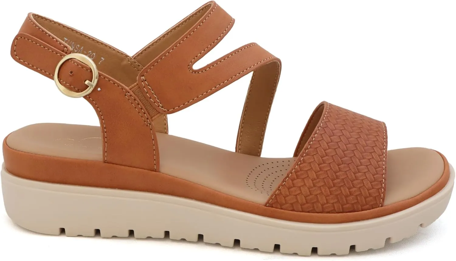 YOKI TUNSA-20 Womens Comfort Strappy Wedge Sandals with Arch Support, Platform Sandals Women, Women's Sandals Dressy Comfortable, Summer Sandals